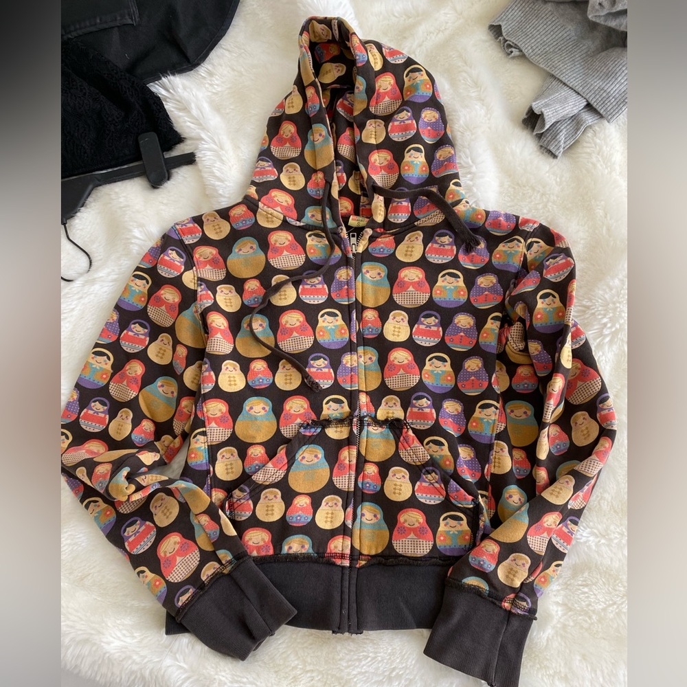 Matroshka zip hoodie